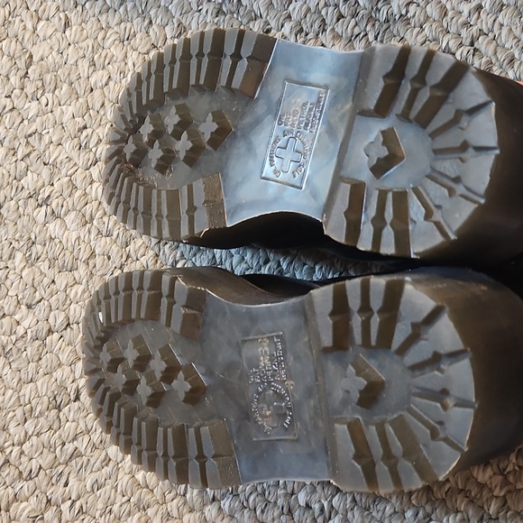 Dr. Martens Black Combat Boots - Picture 6 of 9